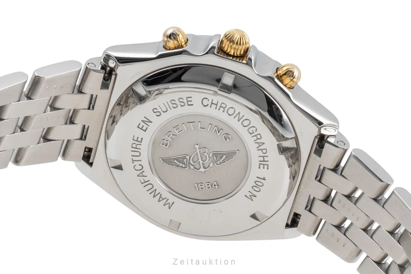 Breitling Crosswind chronograph steel / gold automatic men's watch B13055-096 [2505260]