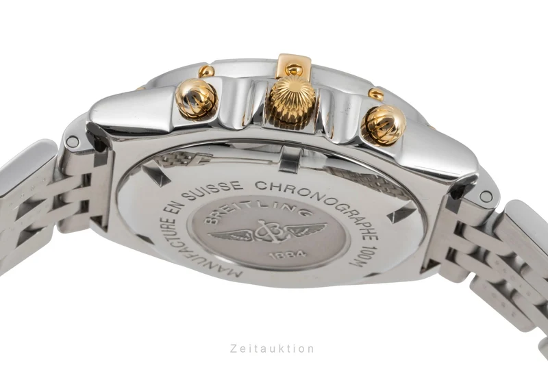 Breitling Crosswind chronograph steel / gold automatic men's watch B13055-096 [2505260]