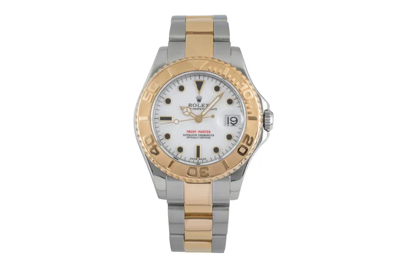 Rolex Yacht-Master steel / gold automatic men's watch 168623 LP: 16000EUR [2505583]
