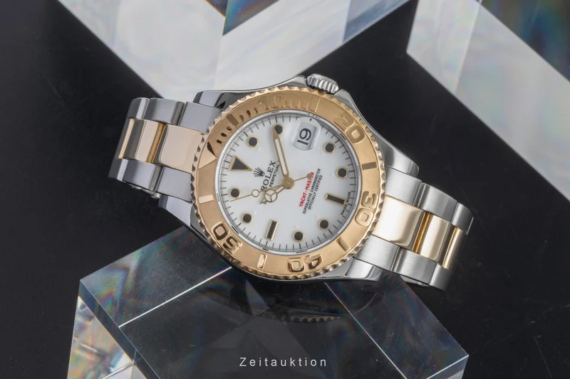 Rolex Yacht-Master steel / gold automatic men's watch 168623 LP: 16000EUR [2505583]