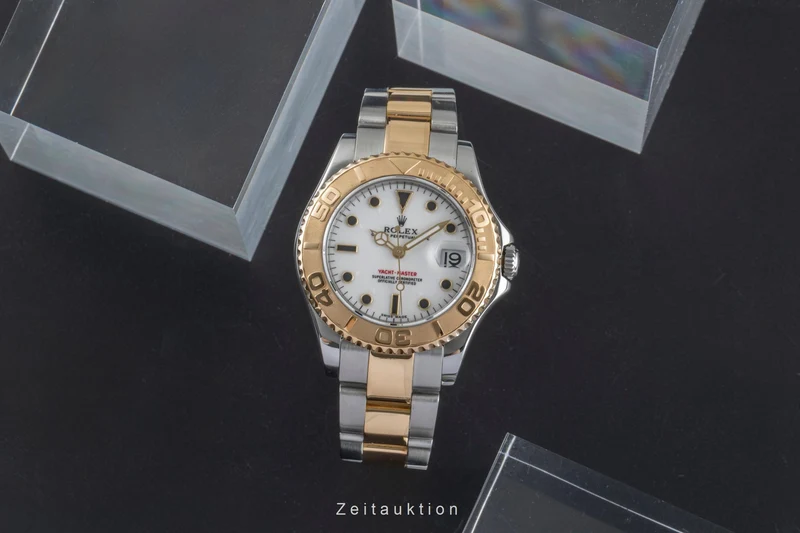 Rolex Yacht-Master steel / gold automatic men's watch 168623 LP: 16000EUR [2505583]