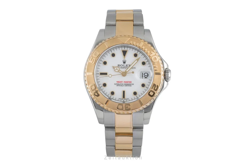 Rolex Yacht-Master steel / gold automatic men's watch 168623 LP: 16000EUR [2505583]