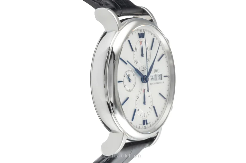 IWC Portofino chronograph steel automatic men's watch IW391037 LP: 7100EUR [2505664]