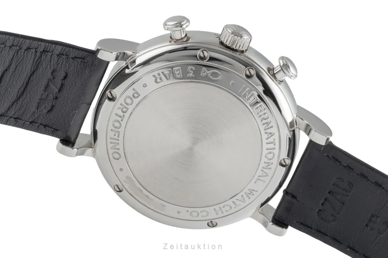 IWC Portofino chronograph steel automatic men's watch IW391037 LP: 7100EUR [2505664]