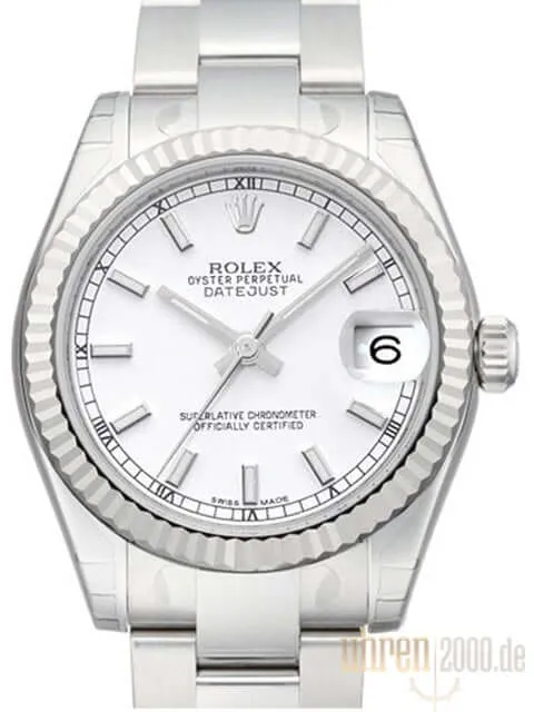 Rolex Datejust 31 178274 Weiss Index