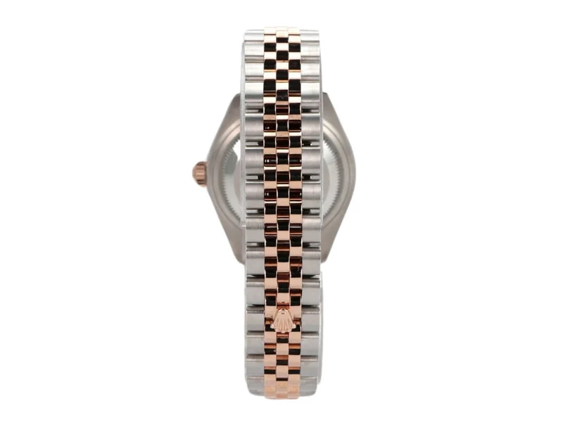 Rolex Datejust 28 Ref. 279171 Choco Diamant Römisch Jubile-Band