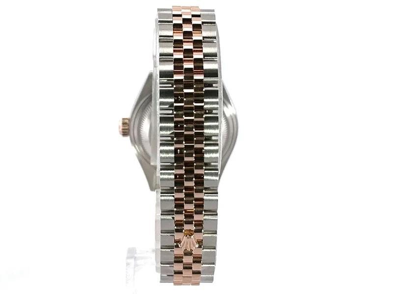 Rolex Datejust 28 Stahl Everose‑Gold 279171 Perlmutt Dia Jubile-Band