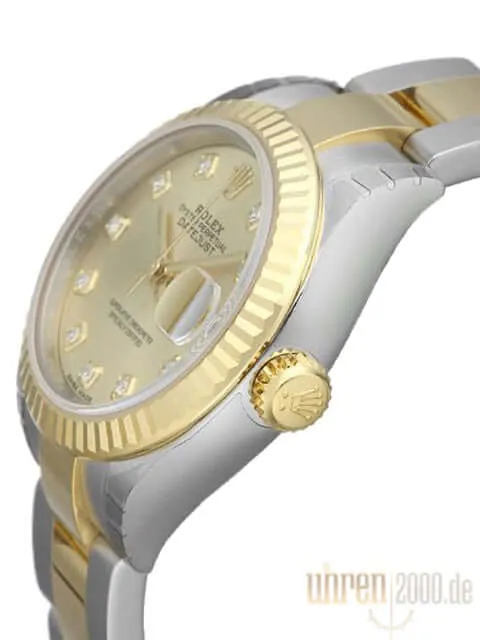 Rolex Datejust 28 Stahl Gold 279173 Champagner