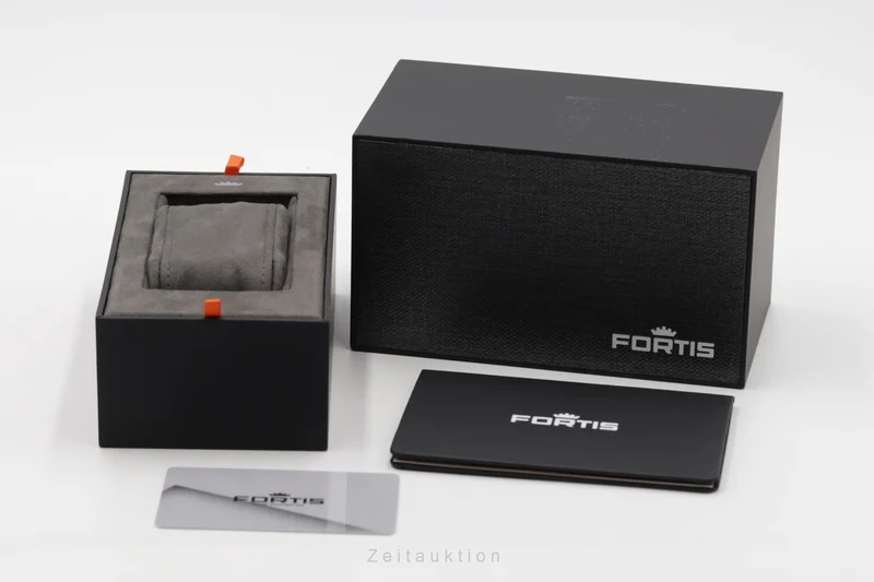 Fortis F-43 chronograph steel automatic men's watch F4240013 LP: 3650EUR [2505672]