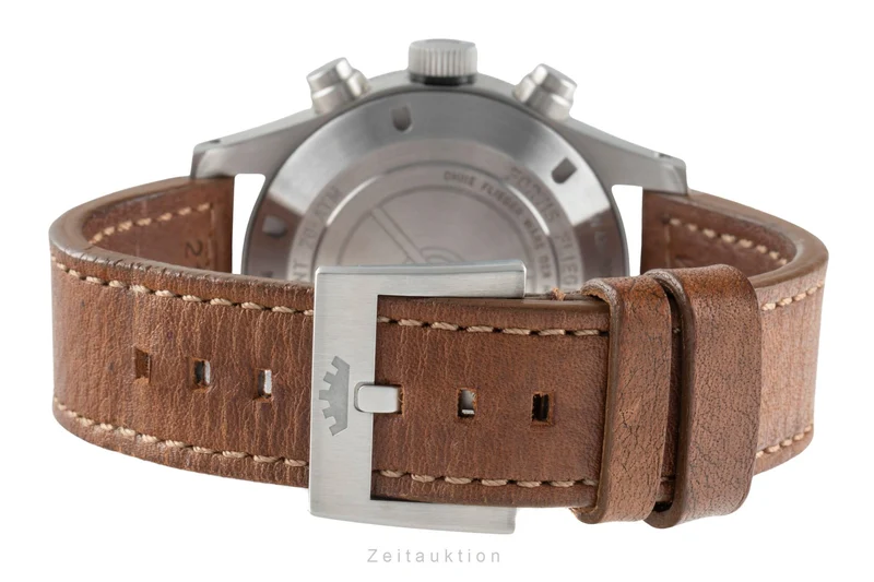 Fortis F-43 chronograph steel automatic men's watch F4240013 LP: 3650EUR [2505672]
