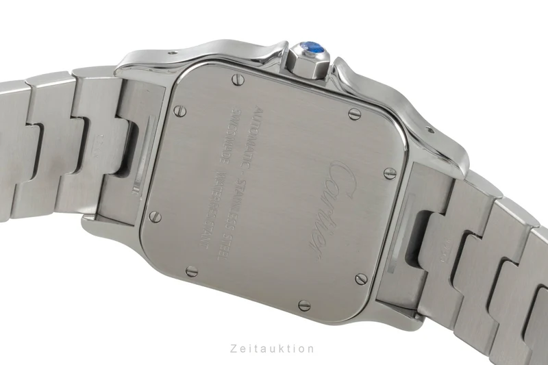 Cartier Santos steel automatic men's watch 2823 [2504987]