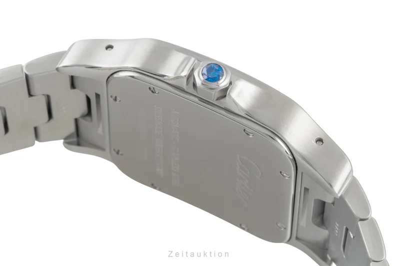 Cartier Santos steel automatic men's watch 2823 [2504987]