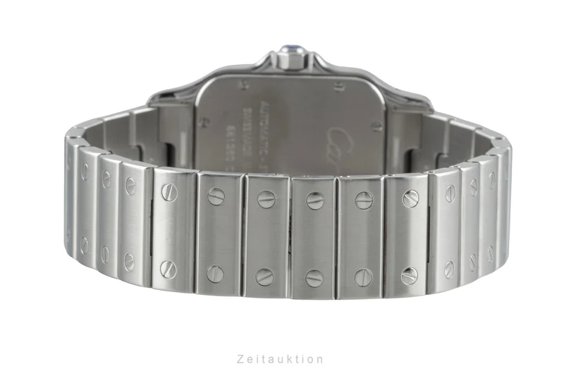 Cartier Santos steel automatic men's watch 2823 [2504987]