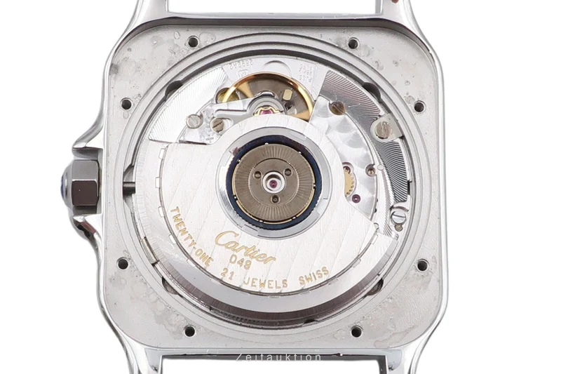 Cartier Santos steel automatic men's watch 2823 [2504987]