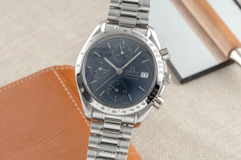 Omega Speedmaster Date chronograph steel automatic men's watch 3511.80.00 LP: 6100EUR [2502971]