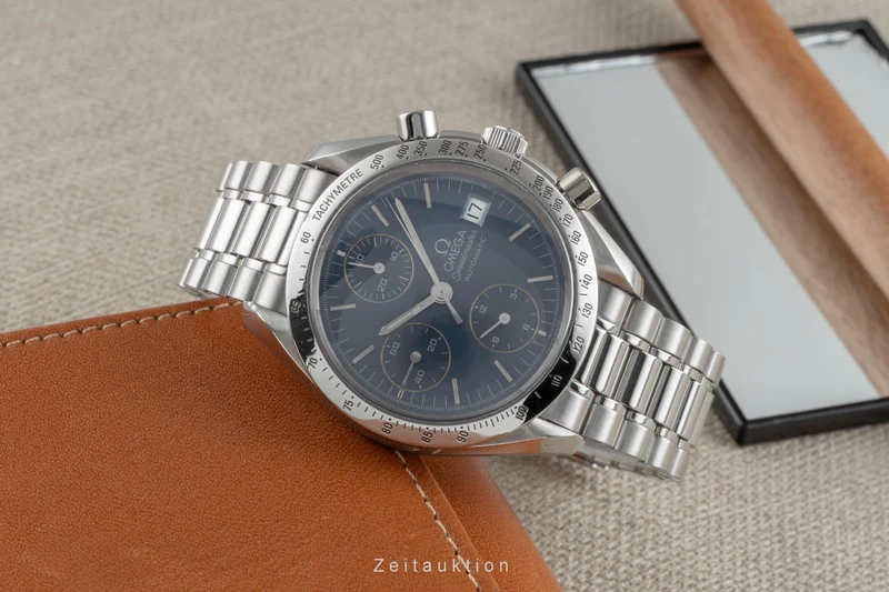 Omega Speedmaster Date chronograph steel automatic men's watch 3511.80.00 LP: 6100EUR [2502971]