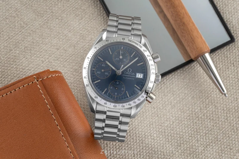 Omega Speedmaster Date chronograph steel automatic men's watch 3511.80.00 LP: 6100EUR [2502971]