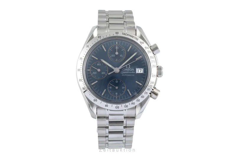 Omega Speedmaster Date chronograph steel automatic men's watch 3511.80.00 LP: 6100EUR [2502971]