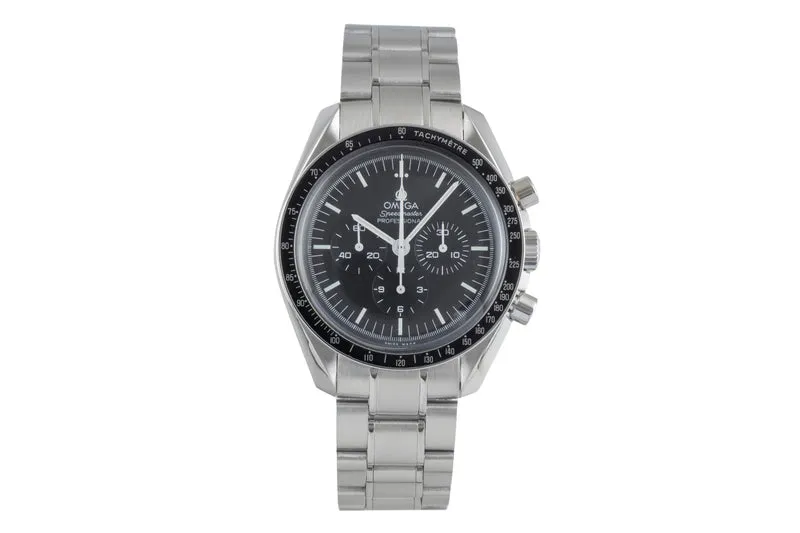 Omega Speedmaster Moonwatch chronograph steel manual winding men's watch 311.30.42.30.01.005 LP: 7600EUR [2504445]