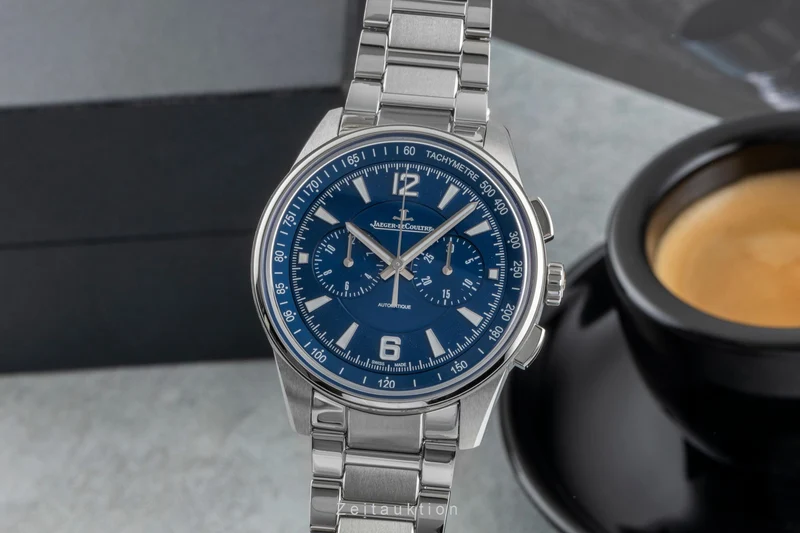Jaeger LeCoultre Polaris chronograph steel automatic men's watch Q9028180, 842.8.C1.S [2505277]