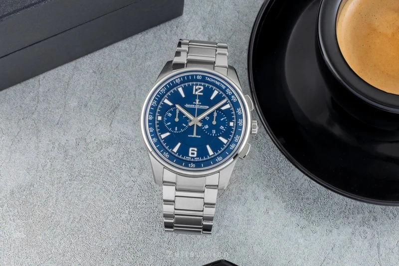 Jaeger LeCoultre Polaris chronograph steel automatic men's watch Q9028180, 842.8.C1.S [2505277]