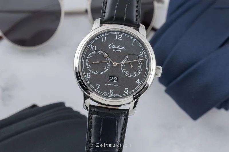 Glashütte Senator steel automatic men's watch 100-14-02-02-04 [2505548]