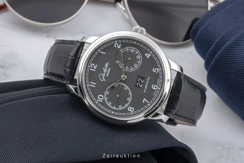Glashütte Senator steel automatic men's watch 100-14-02-02-04 [2505548]