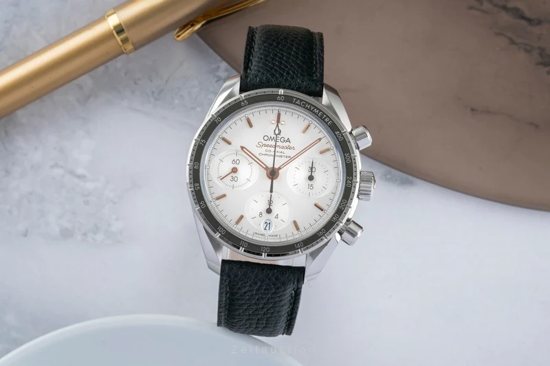 Omega Speedmaster chronograph steel automatic men's watch 324.32.38.50.02.001 LP: 5700EUR [2505243]