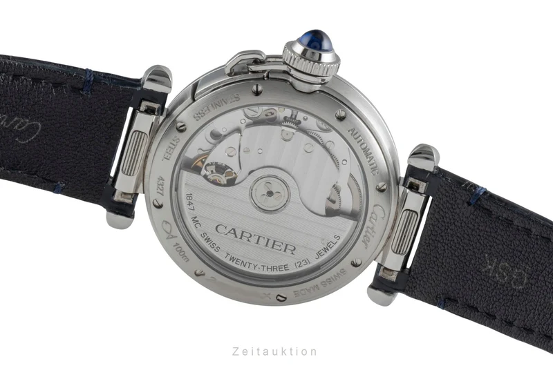 Cartier Pasha steel automatic women's watch WSPA0012, 4327 LP: 7200EUR [2505399]