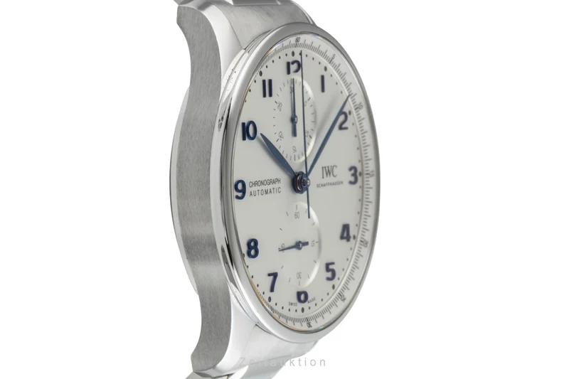 IWC Portugieser steel automatic men's watch IW371617 LP: 10100EUR [2504874]