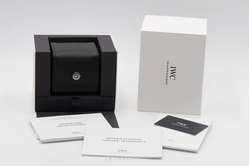 IWC Portugieser steel automatic men's watch IW371617 LP: 10100EUR [2504874]
