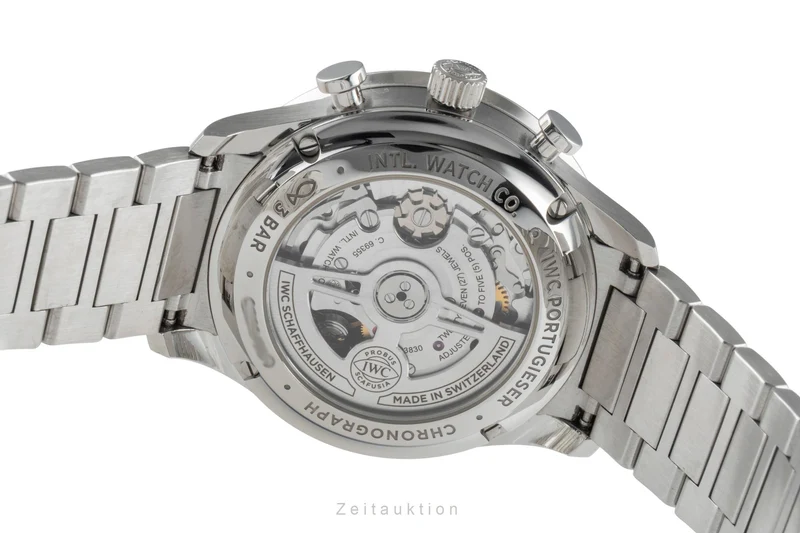 IWC Portugieser steel automatic men's watch IW371617 LP: 10100EUR [2504874]