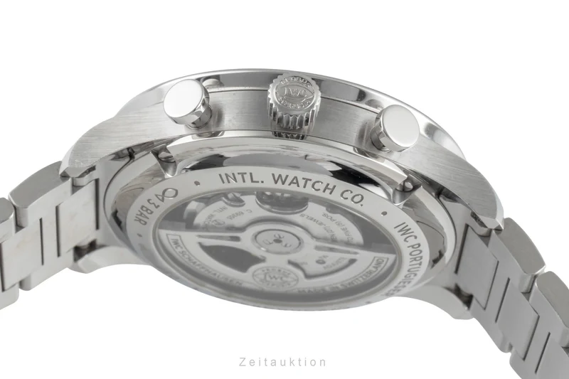 IWC Portugieser steel automatic men's watch IW371617 LP: 10100EUR [2504874]