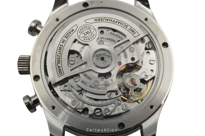 IWC Portugieser steel automatic men's watch IW371617 LP: 10100EUR [2504874]