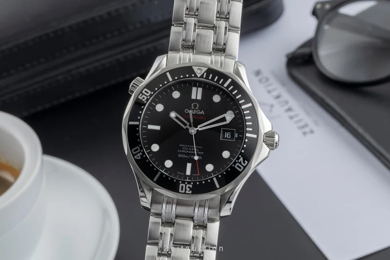 Omega Seamaster steel automatic men's watch 212.30.41.20.01.002 LP: 6500EUR [2504366]