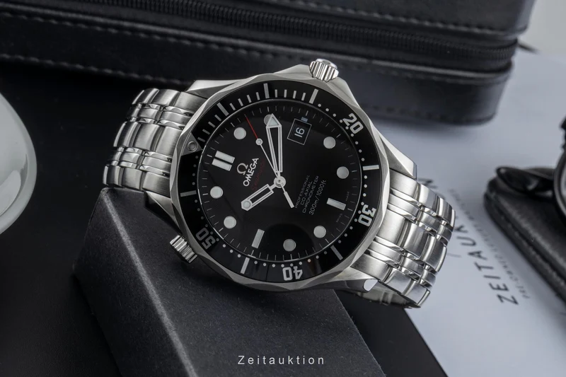 Omega Seamaster steel automatic men's watch 212.30.41.20.01.002 LP: 6500EUR [2504366]