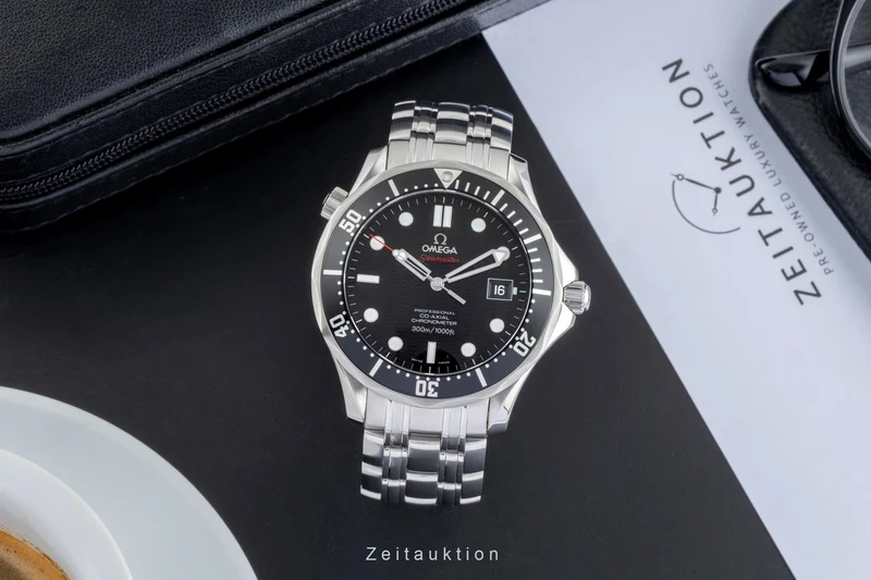 Omega Seamaster steel automatic men's watch 212.30.41.20.01.002 LP: 6500EUR [2504366]