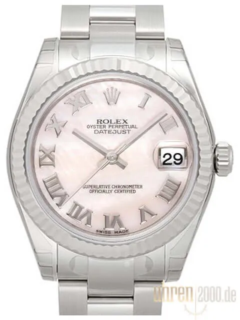 Rolex Datejust 31 178274 Pink Perlmutt Römisch
