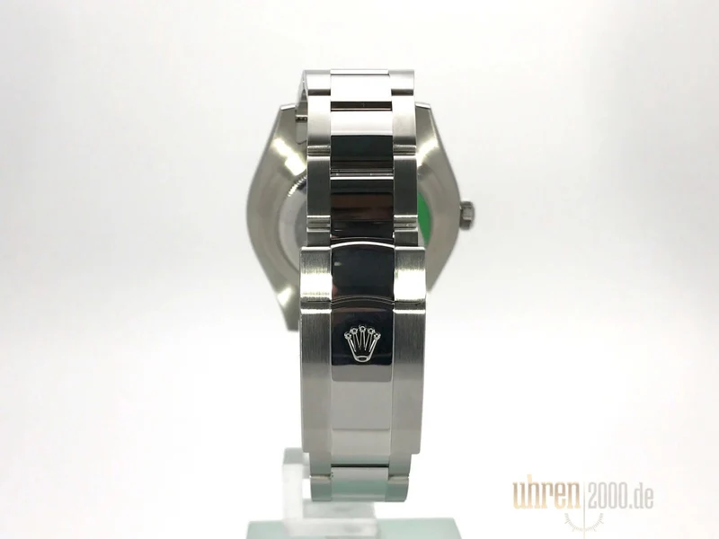 Rolex Datejust II 41 Edelstahl 116300 Schwarz LC100 aus 2016