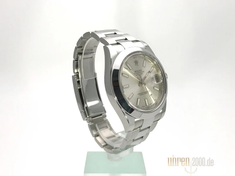 Rolex Datejust II 41 Edelstahl 116300 Silber LC100 aus 2014