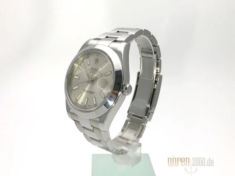 Rolex Datejust II 41 Edelstahl 116300 Silber LC100 aus 2014