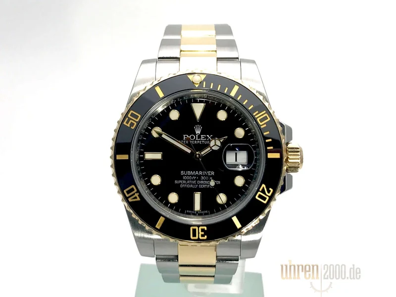 Rolex Submariner Date 116613 LN Edelstahl Gelbgold aus 2016 LC100