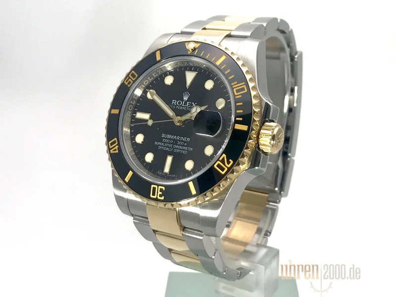 Rolex Submariner Date 116613 LN Edelstahl Gelbgold aus 2016 LC100