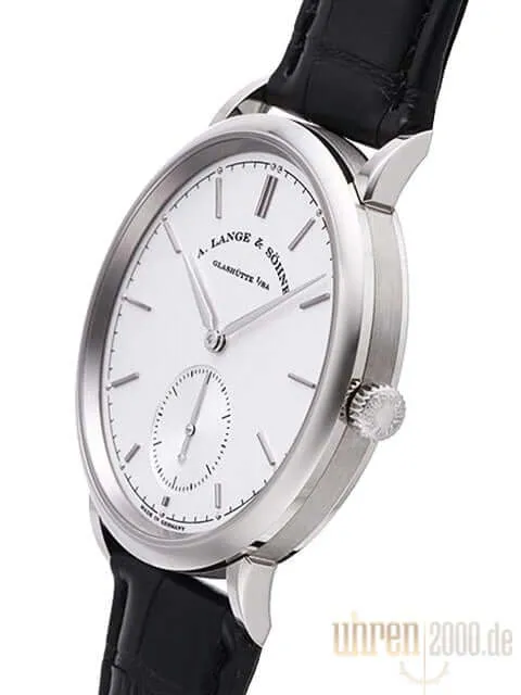 A. Lange & Söhne Saxonia Automatik 380.026 Weißgold