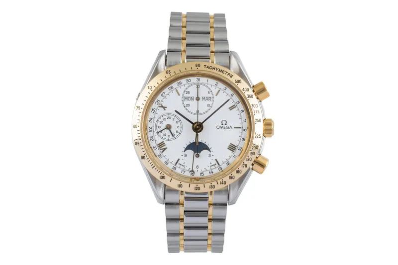 Omega Speedmaster chronograph steel / gold automatic men's watch 3730.20.00, 175.0034 [2504570]