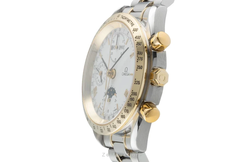 Omega Speedmaster chronograph steel / gold automatic men's watch 3730.20.00, 175.0034 [2504570]