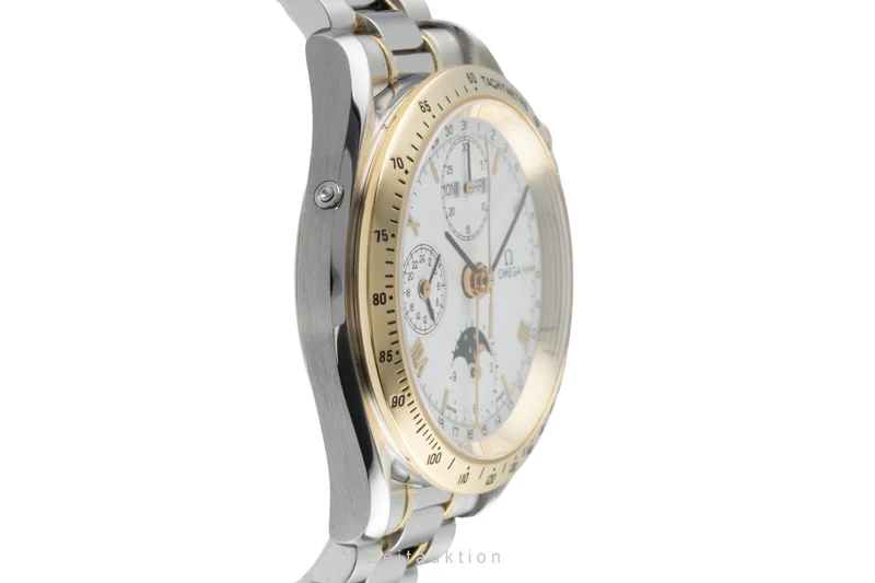 Omega Speedmaster chronograph steel / gold automatic men's watch 3730.20.00, 175.0034 [2504570]