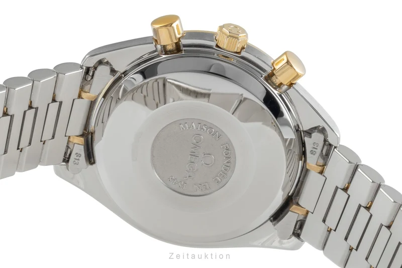 Omega Speedmaster chronograph steel / gold automatic men's watch 3730.20.00, 175.0034 [2504570]