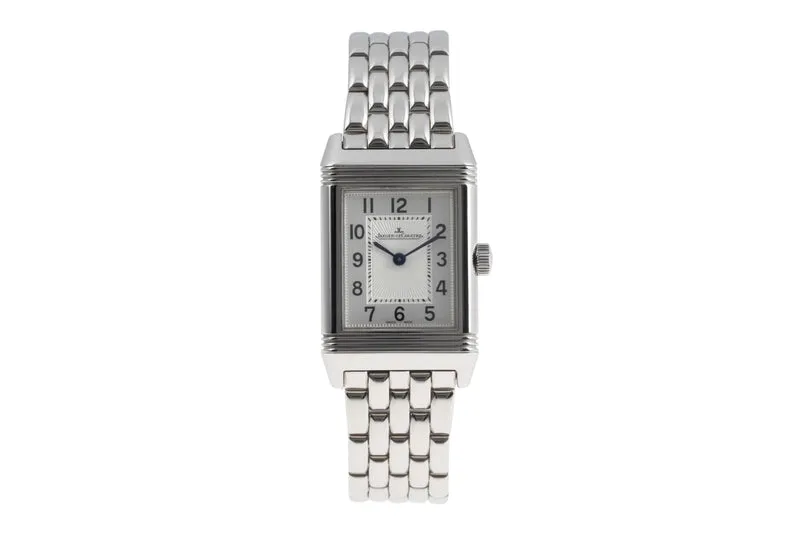 Jaeger LeCoultre Reverso steel quartz women's watch Q2618130 , 211.8.47 LP: 7500EUR [2505658]