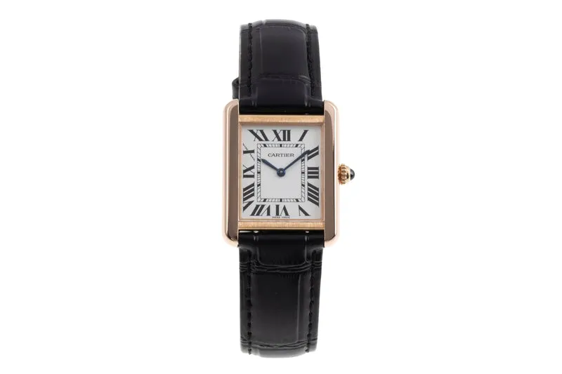 Cartier Tank 18 ct red gold quartz women's watch W5200024 [2505668]